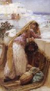 unknow artist, Arab or Arabic people and life. Orientalism oil paintings 338